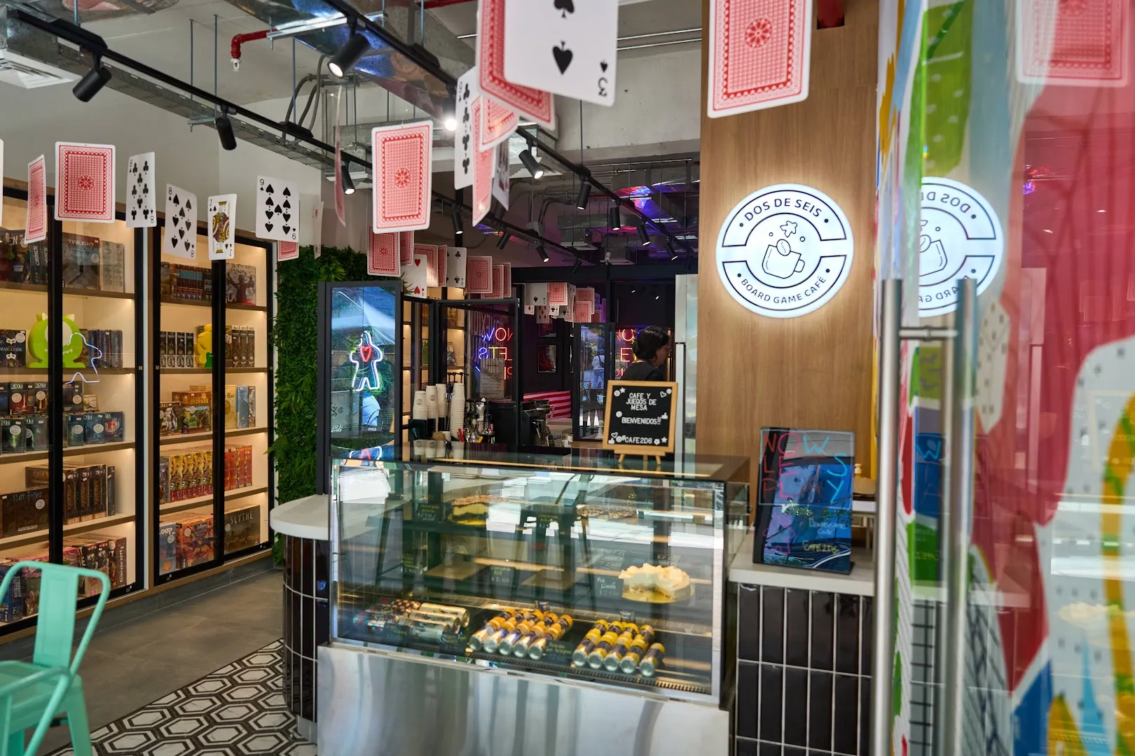 Café 2d6 Board Game Café