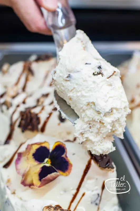Helado artesanal de El Taller