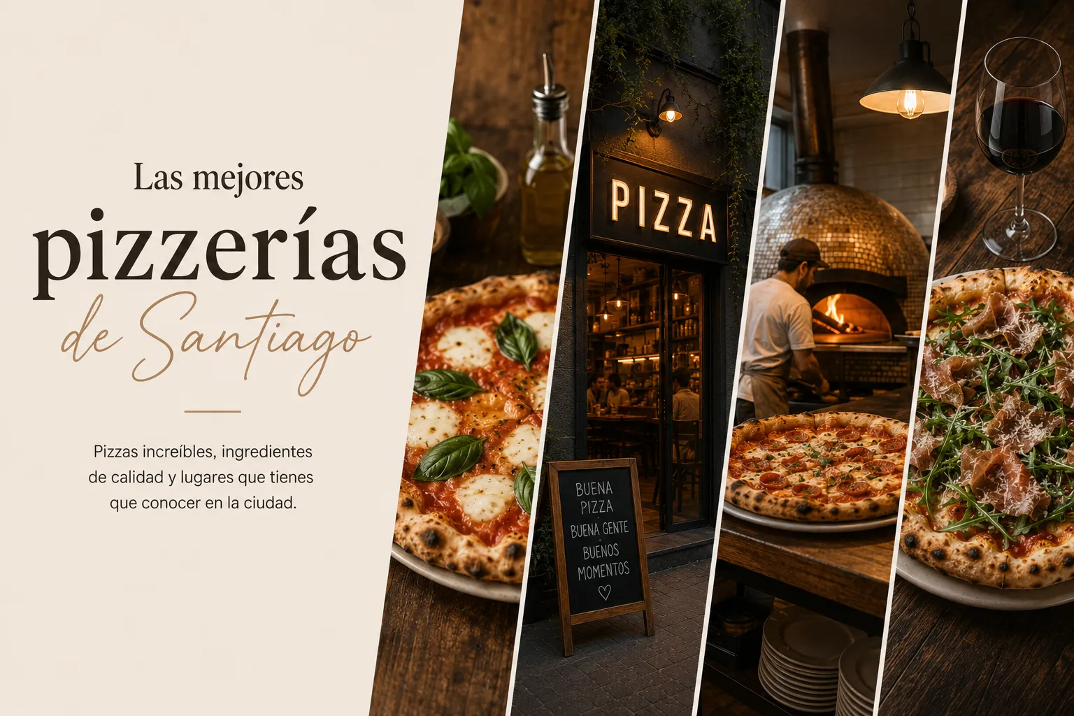 Las mejores pizzerías de Santiago