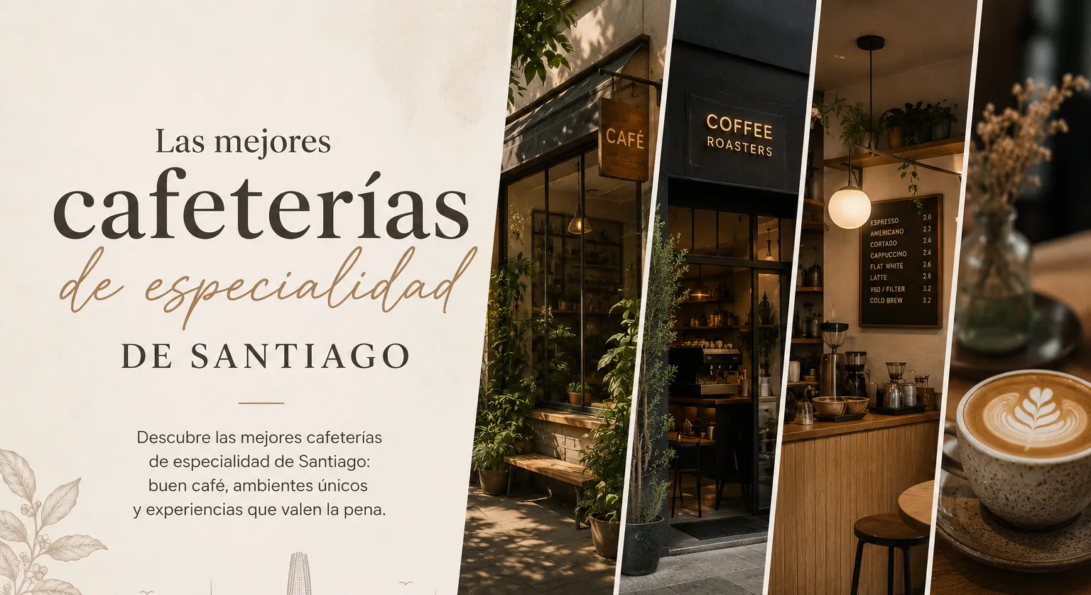 Las mejores cafeterías de especialidad de Santiago