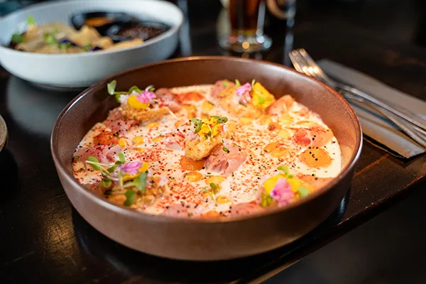 Tiradito nikkei de Tanaka